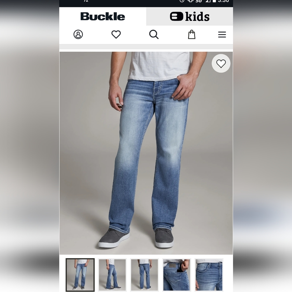 BKE Denim Jeans with Cellphone Pocket